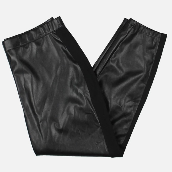 Faux Leather Leggings in Black
Halston - Picture 3 of 7